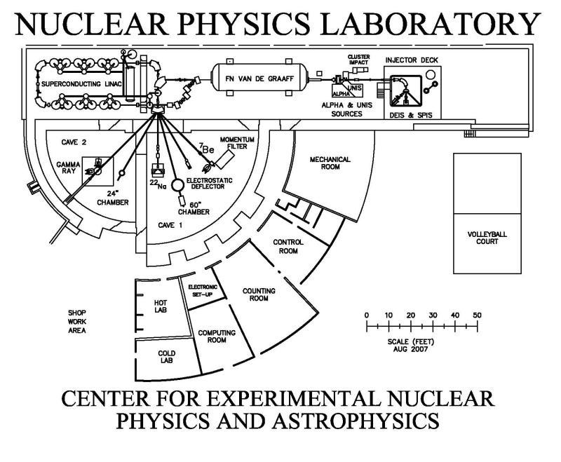 CENPA Laboratory Floor 